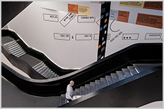 Black stairs
